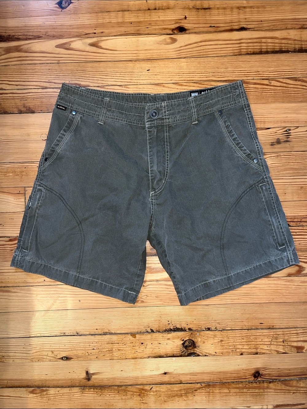 KUHL Vintage Patina Dye Outdoor Hiking Shorts